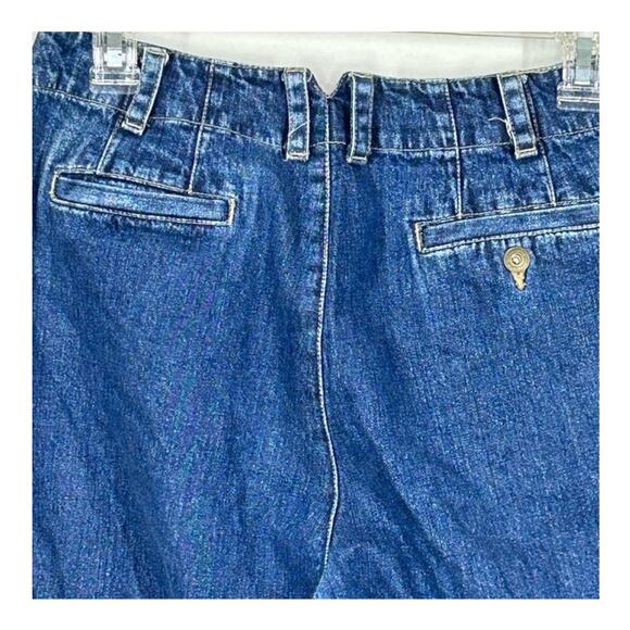 Vintage Liz Claiborne Mom Jeans High Waist Wide Leg Cropped Size 8 Petite Y2K - Picture 3 of 14
